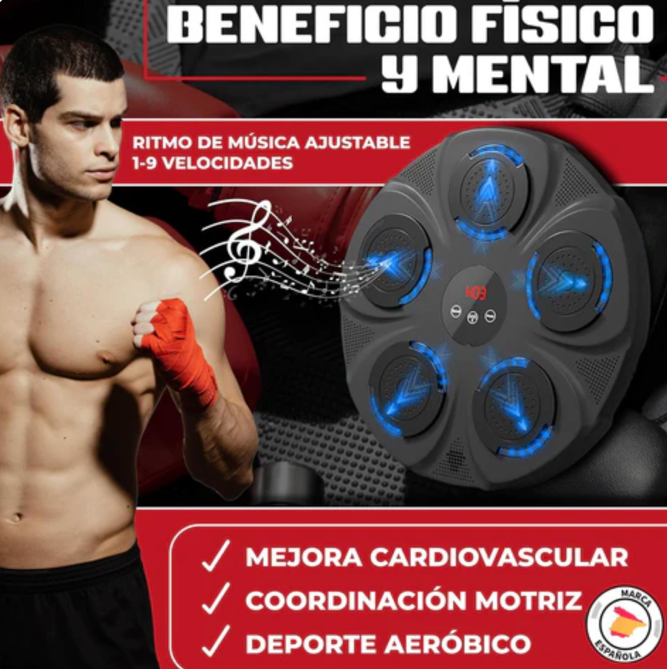 Máquina de Entrenamiento para Boxeo Musica FitMusic